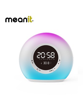 MEANIT LED LIGHT ZVUČNIK RADIO BUDILICA B15